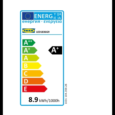 Energy Label Of: 10435926