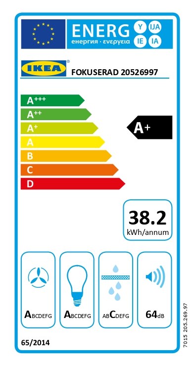 Energy Label Of: 20526997