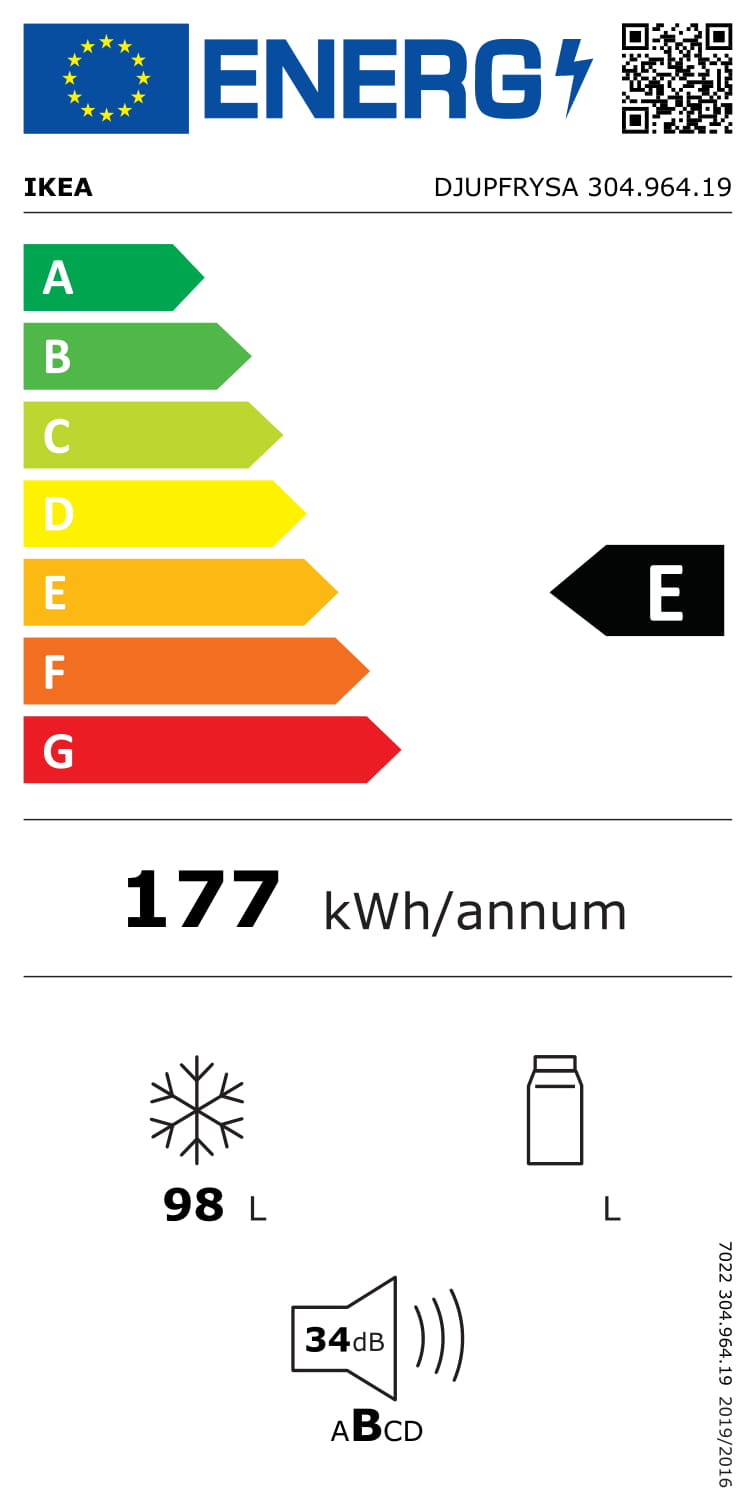 Energy Label Of: 30496419