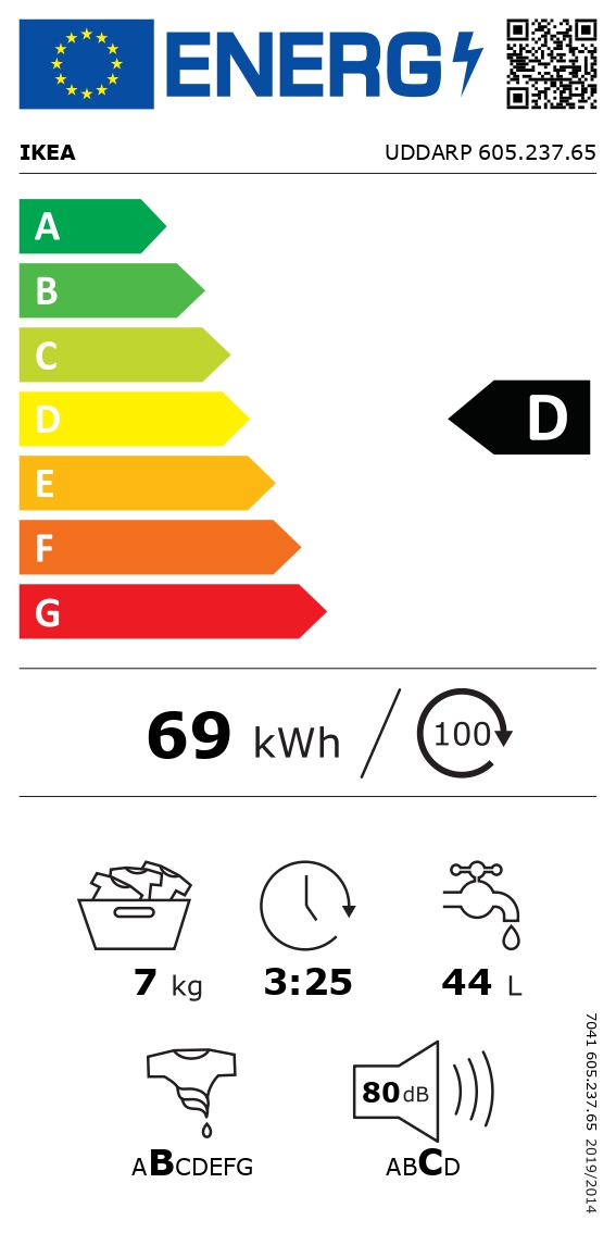 Energy Label Of: 60523765