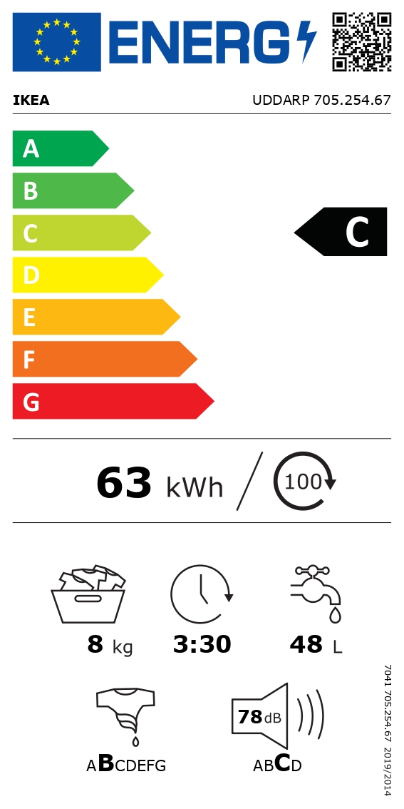 Energy Label Of: 70525467