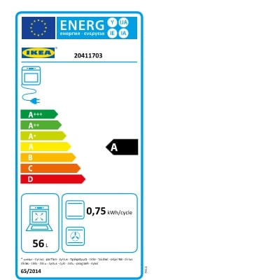 Energy Label Of: 20411703