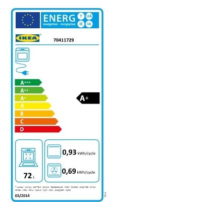 Energy Label Of: 70411729