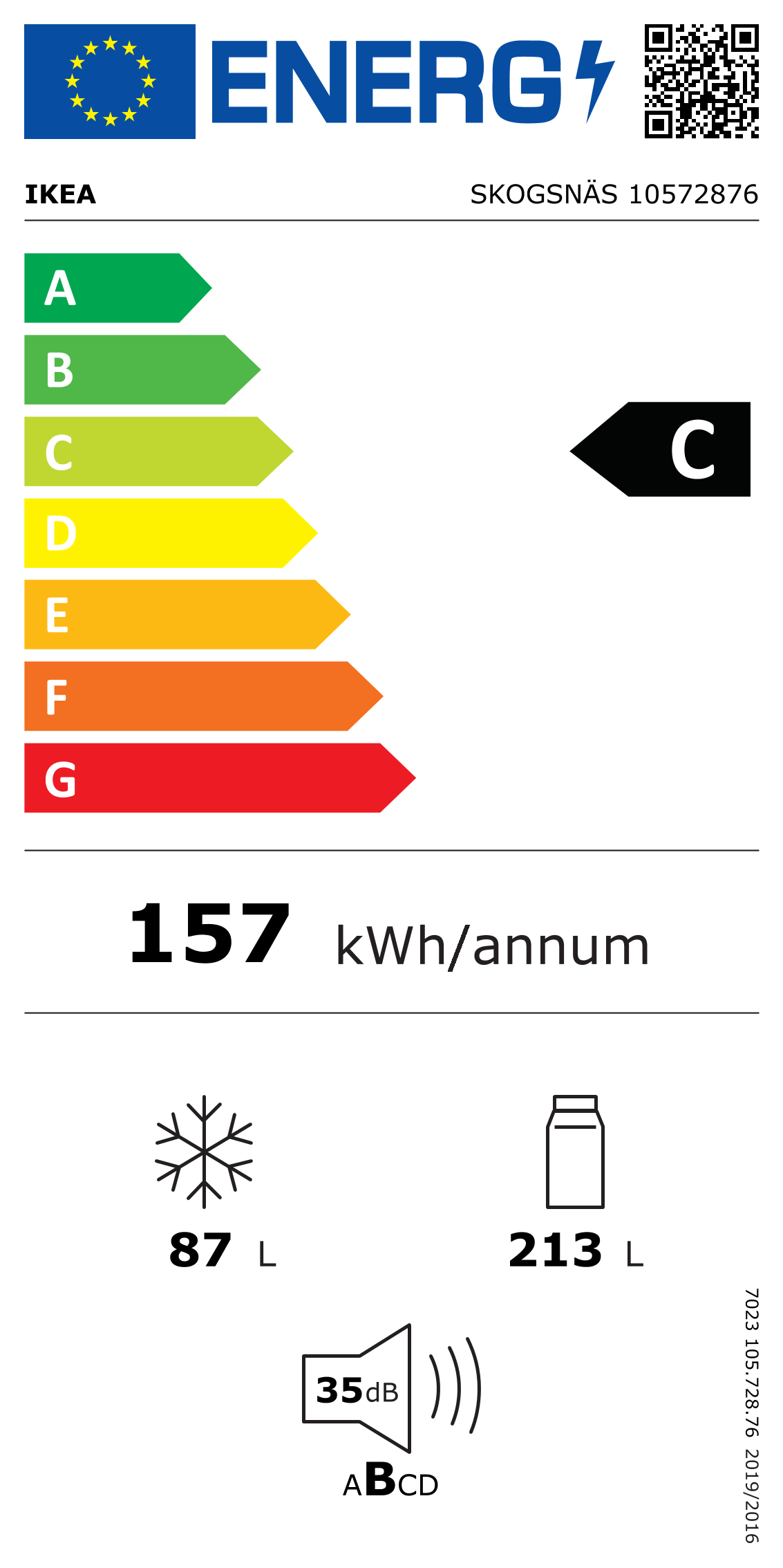 Energy Label Of: 10572876