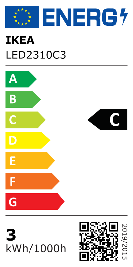 Energy Label Of: 20584015