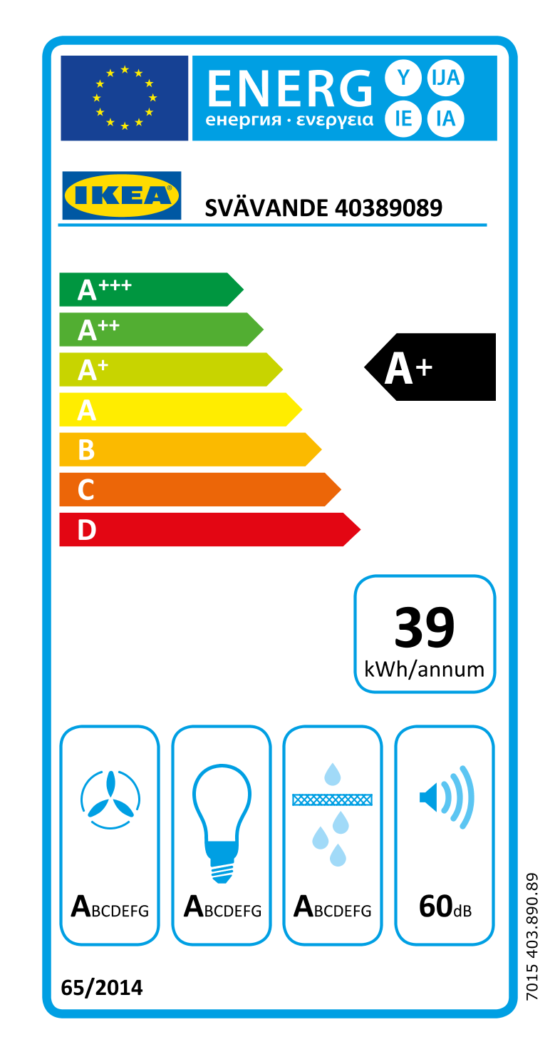 Energy Label Of: 40389089