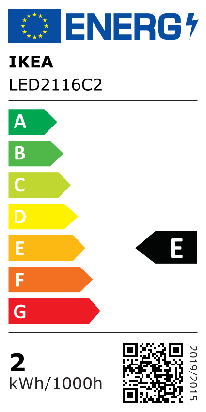 Energy Label Of: 60539238