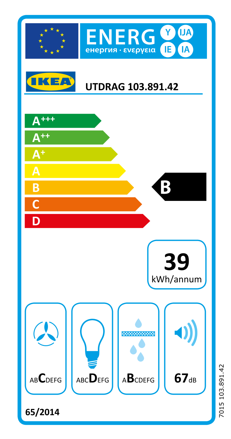 Energy Label Of: 10389142