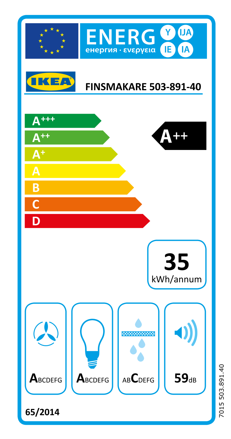 Energy Label Of: 50389140