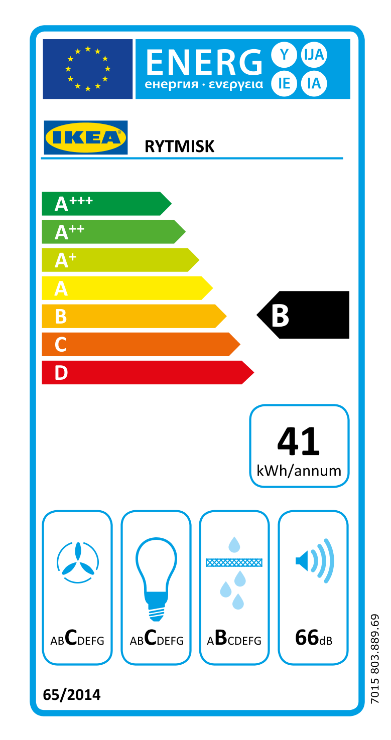 Energy Label Of: 80388969
